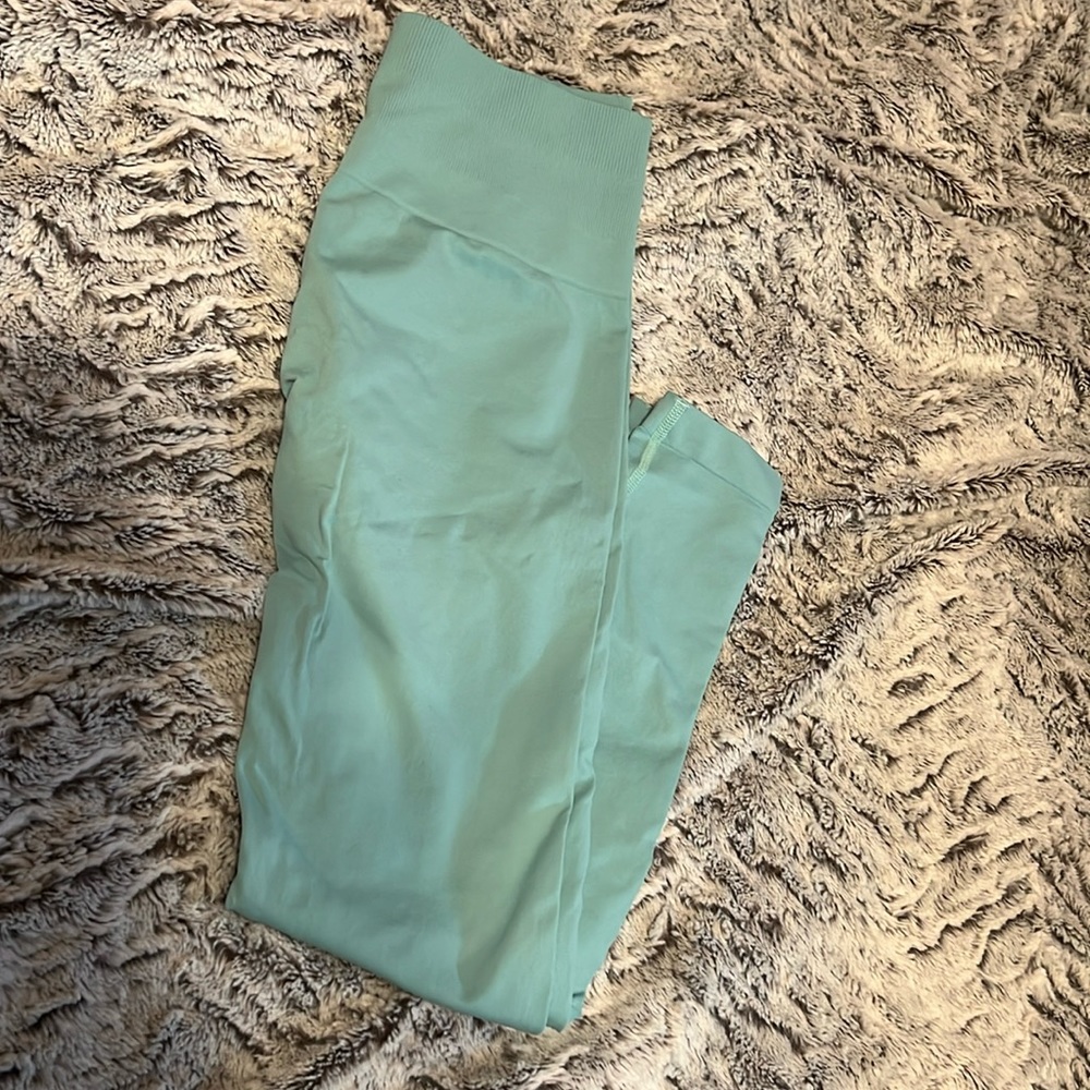 First Health Teal/Green Leggings